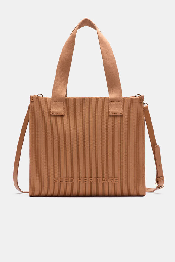 Seed Knit Tote  Copper  hi-res