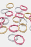 Super Sparkle Hair Elastics  Metallic  hi-res