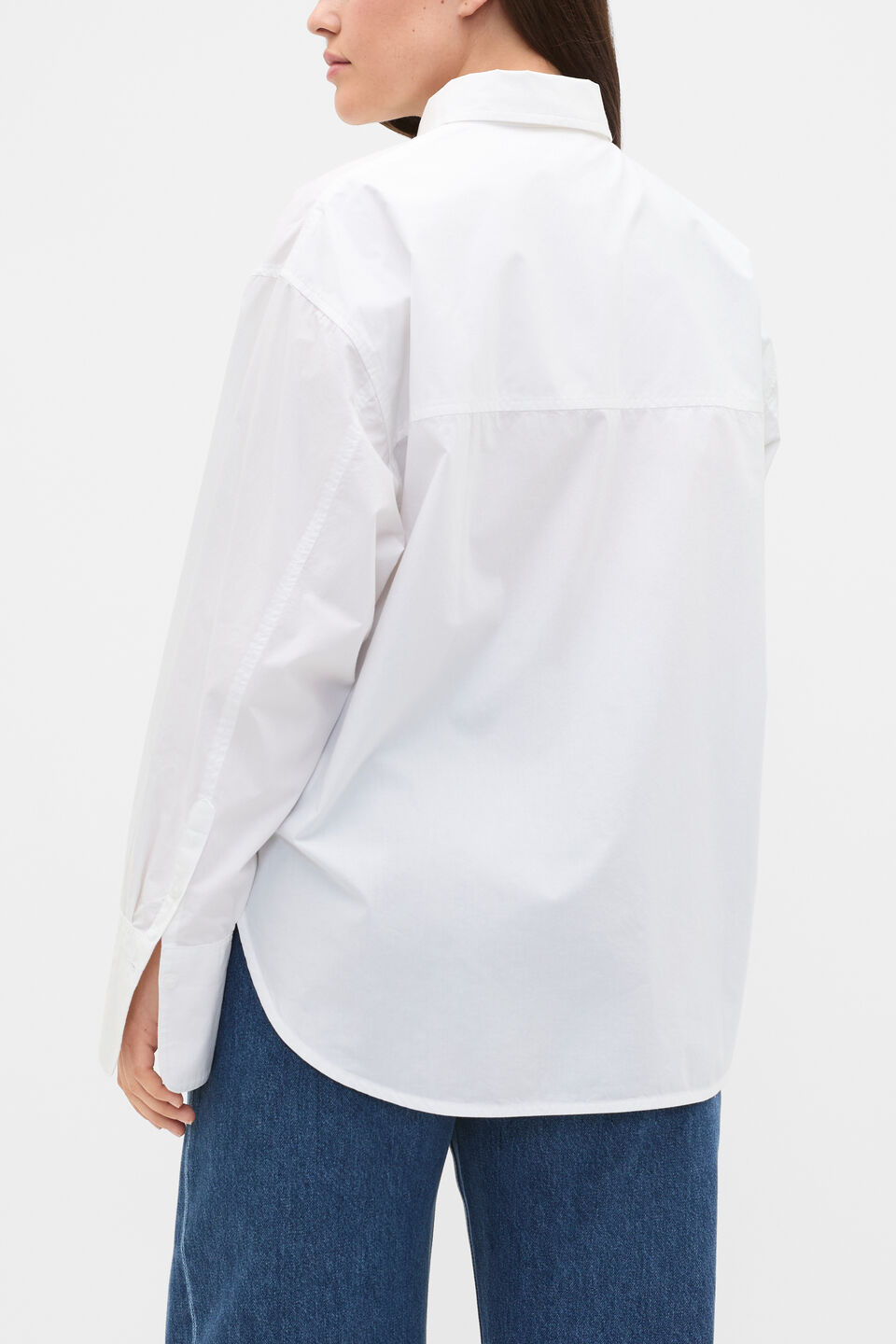 Poplin Classic Shirt  Whisper White