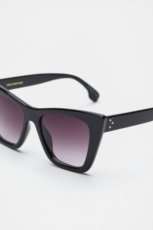 Paola Designer Catseye Sunglasses  Black  hi-res