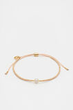 Pearly Cord Bracelet  Ecru  hi-res