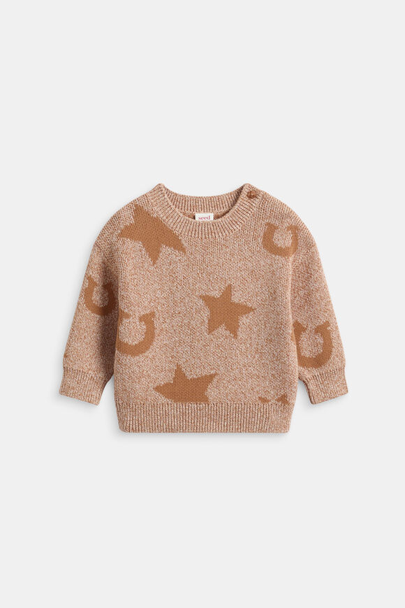 Twisted Yarn Star Knit  Spice  hi-res