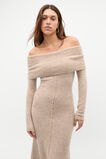 Lofty Off Shoulder Knit Dress  Cookie Marle  hi-res