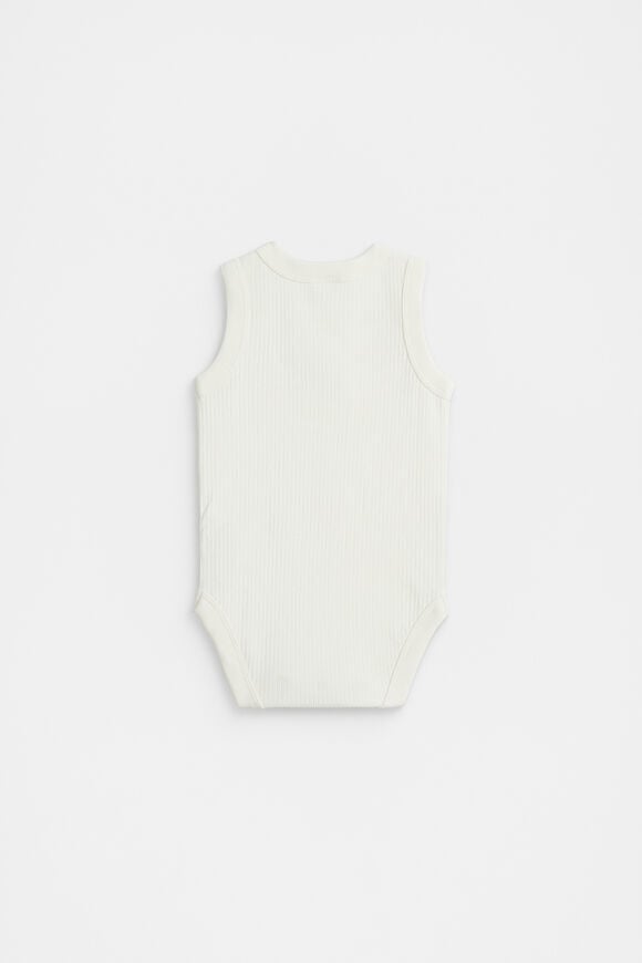 Logo Tank Bodysuit  Classic Cream  hi-res