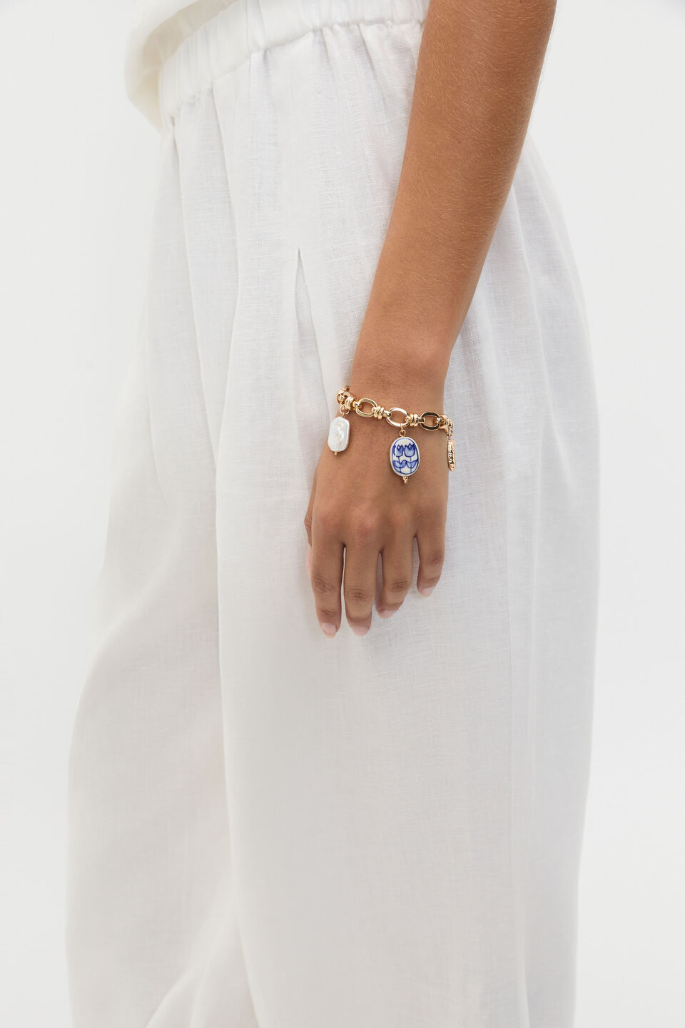 Charms Bracelet  Gold