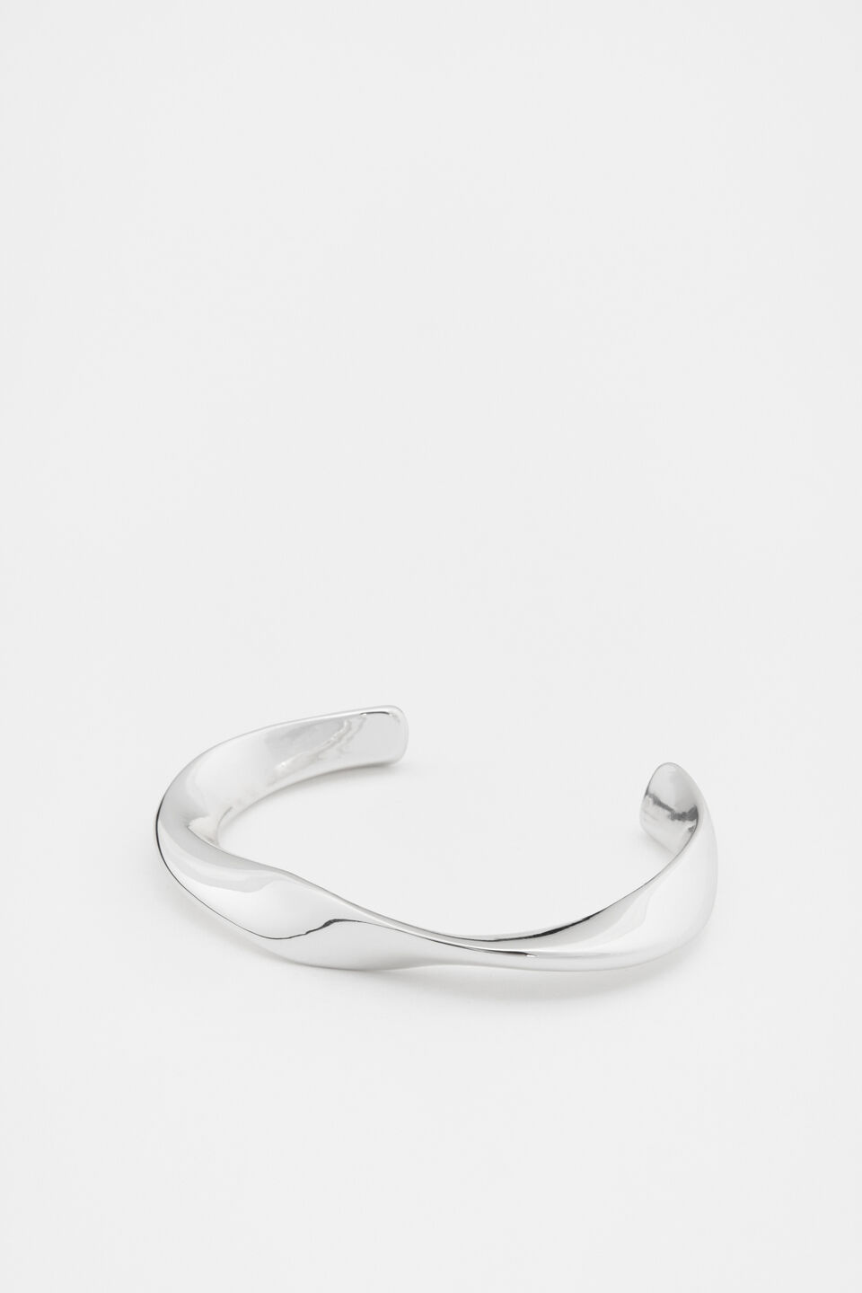 Twist Cuff  Silver