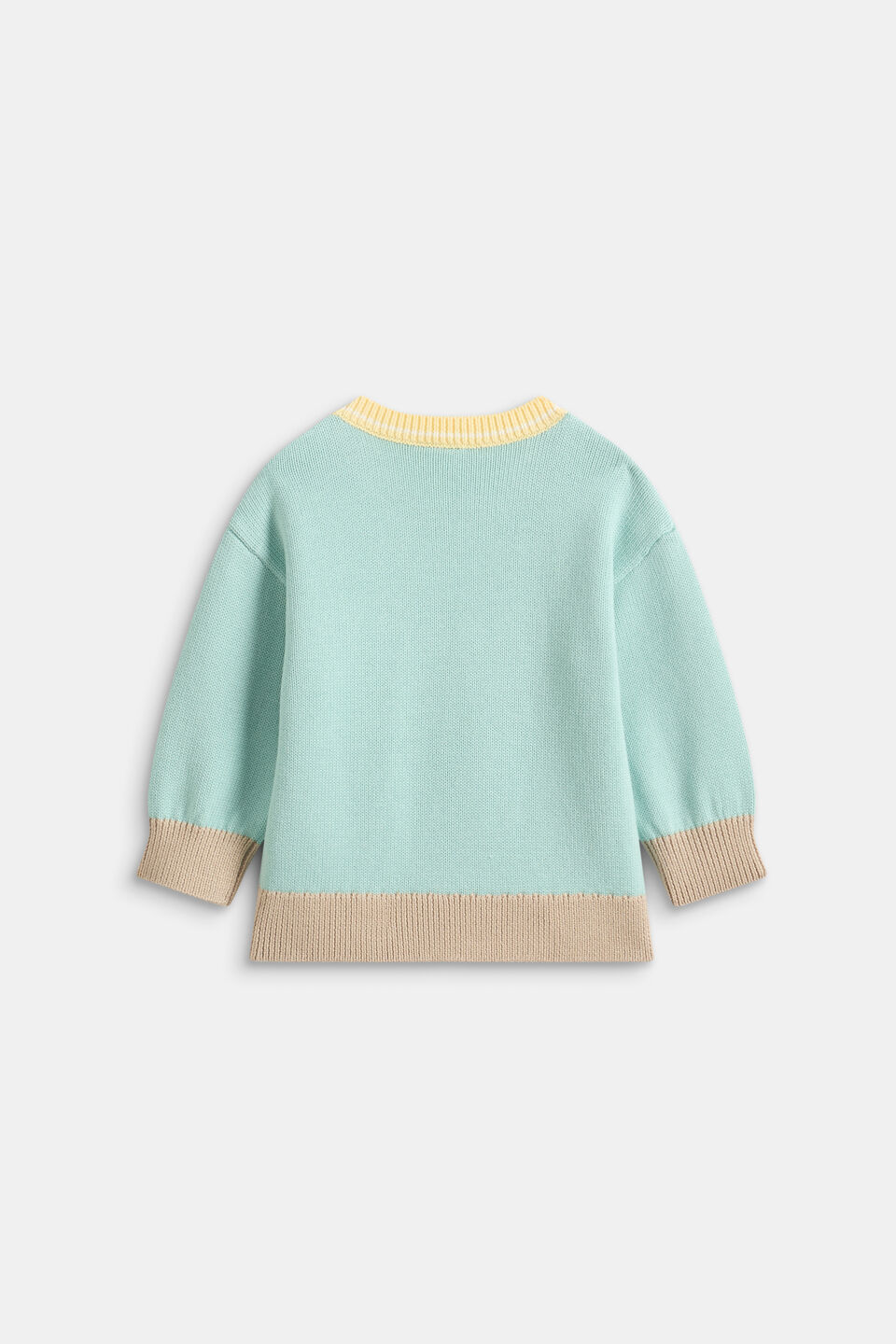 Logo Knit Sweater  Dark Mint