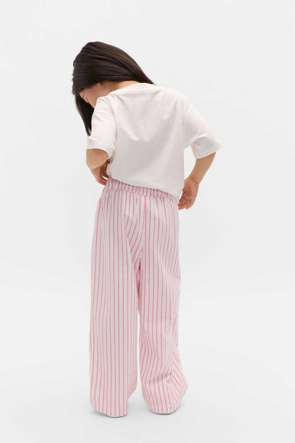 Stripe Woven Pant  Classic Cream