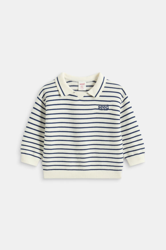 Core Knit Sweater  French Navy  hi-res