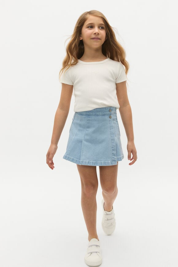 Core Logo Rib Tee  Canvas  hi-res