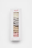 Rib Sock Multipack  Light Pink  hi-res
