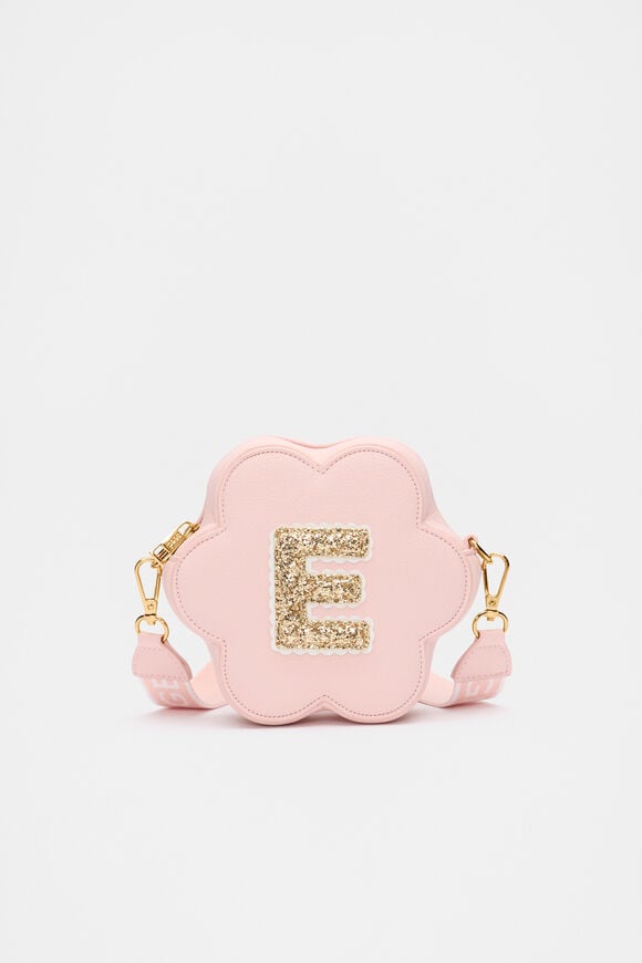Flower Initial Bag  E  hi-res