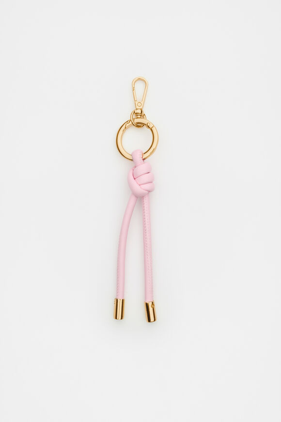 Knot Detail Keyring  Fairy Floss  hi-res