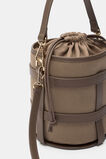 Leather Detail Bucket Bag  Cocoa  hi-res
