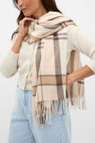 Check Scarf  Sandstone Multi  hi-res