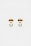 Pearl Drop Stud Earring  Gold  hi-res