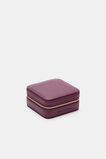 Square Jewellery Case  Plum Red  hi-res