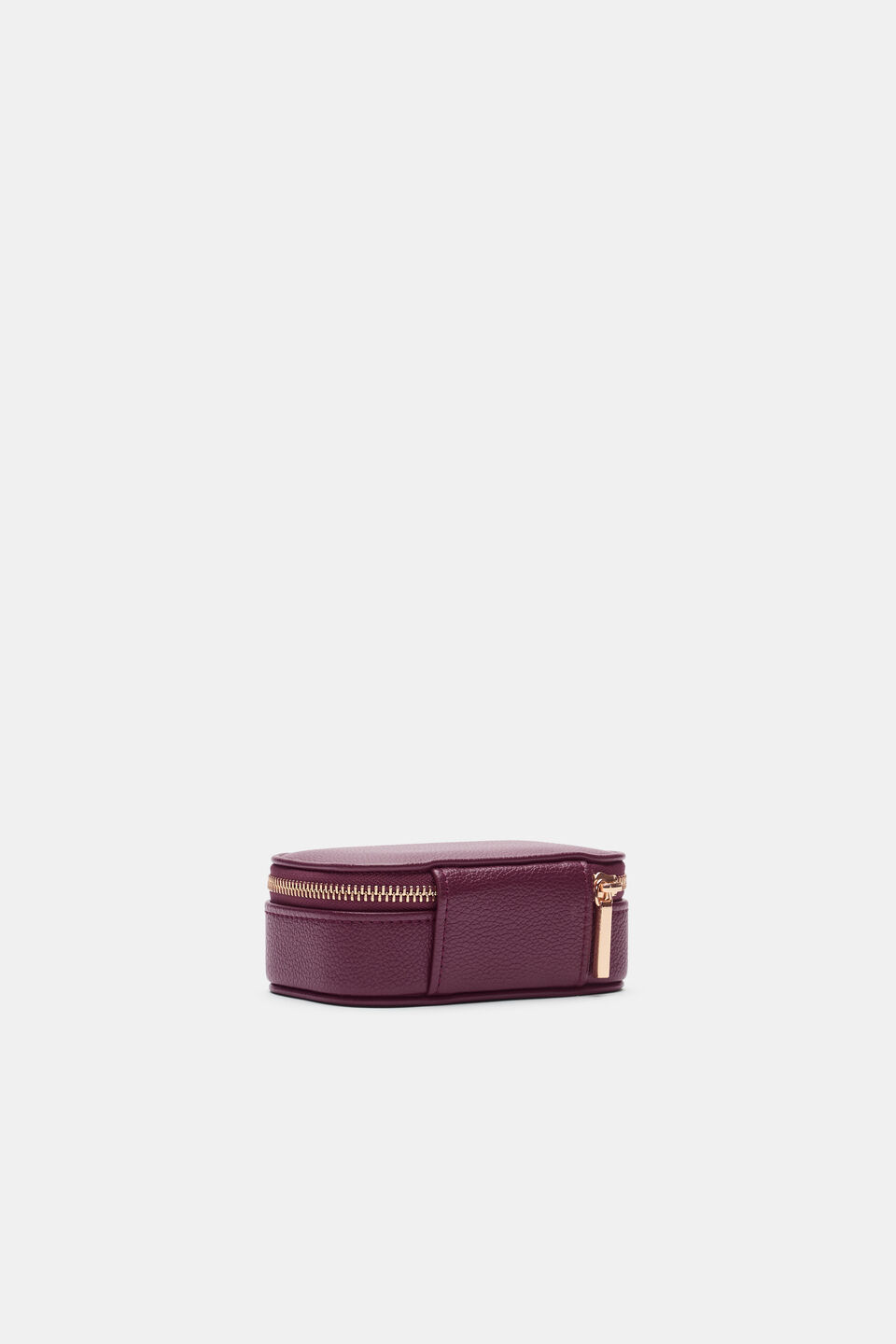 Mini Jewellery Case  Plum Red