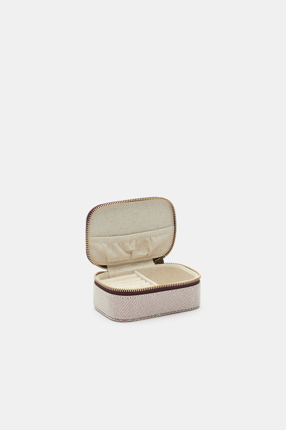 Mini Initial Jewellery Case  F