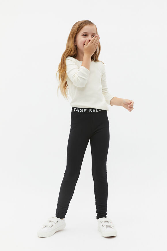 Core Terry Legging  Black  hi-res