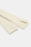 Fluffy Knit Arm Warmers  Mist  hi-res