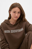 Logo Embroidered Hoodie  Chocolate  hi-res