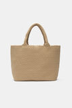 Woven Textured East West Tote  Sandstone  hi-res