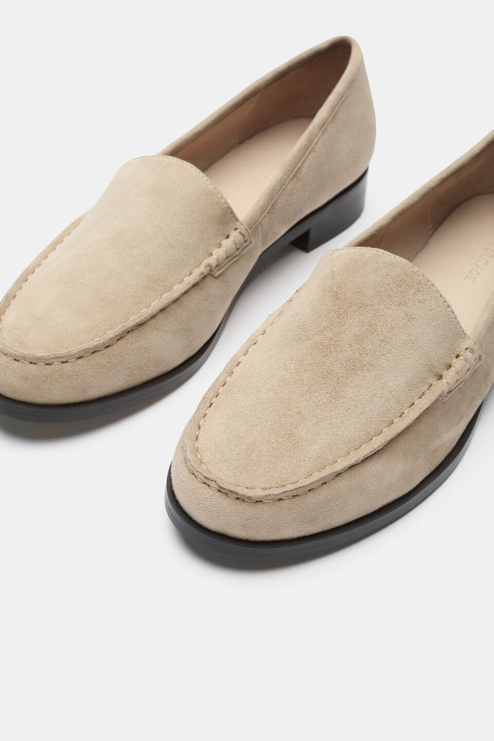 Nella Loafer  Sandstone Suede
