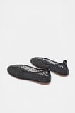 Parker Open Weave Ballet Flat  Black  hi-res