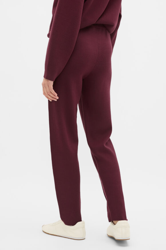 Double Knit Pant  Plum Red  hi-res
