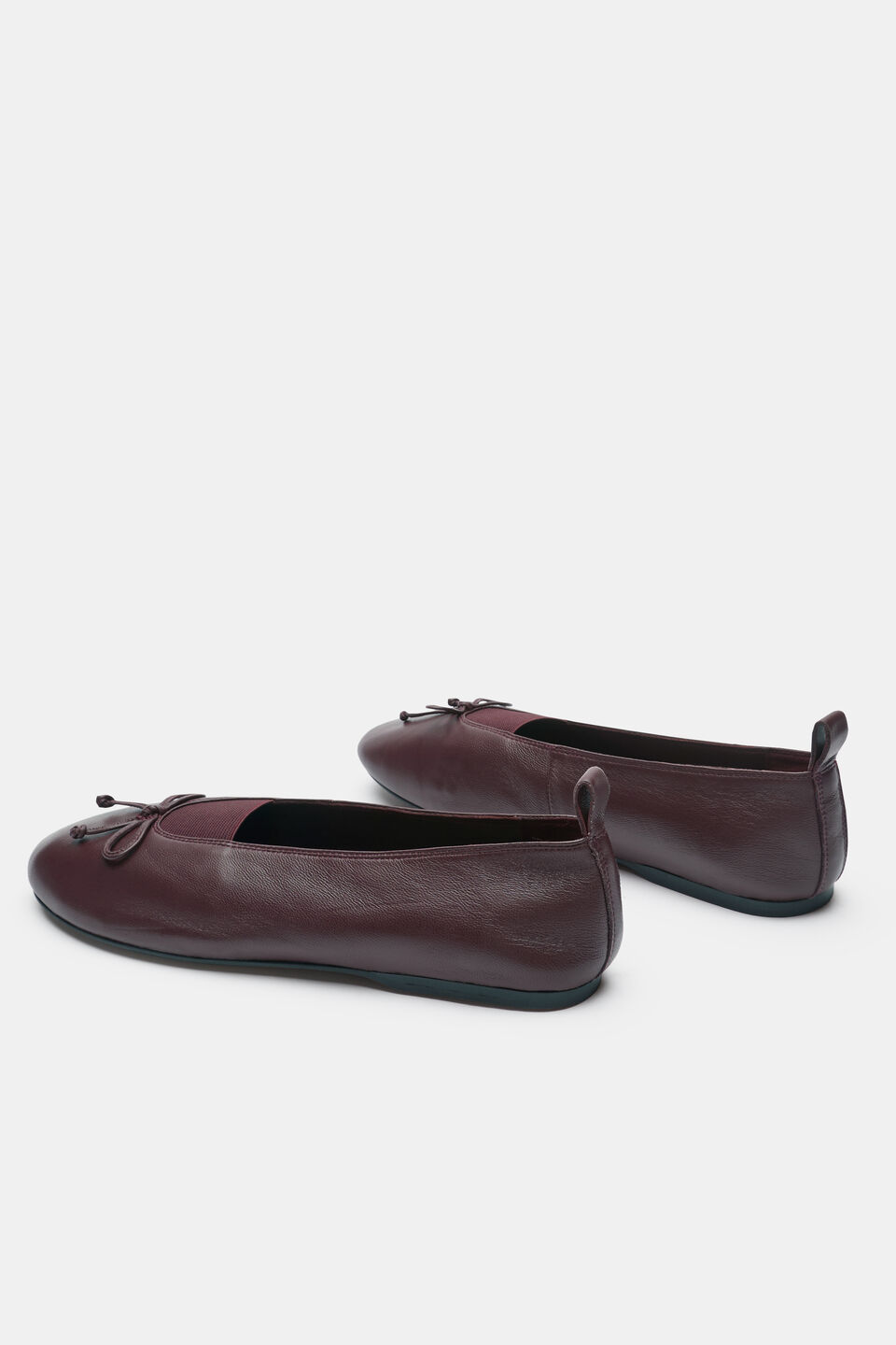 Lou Ballet Flat  Dark Plum