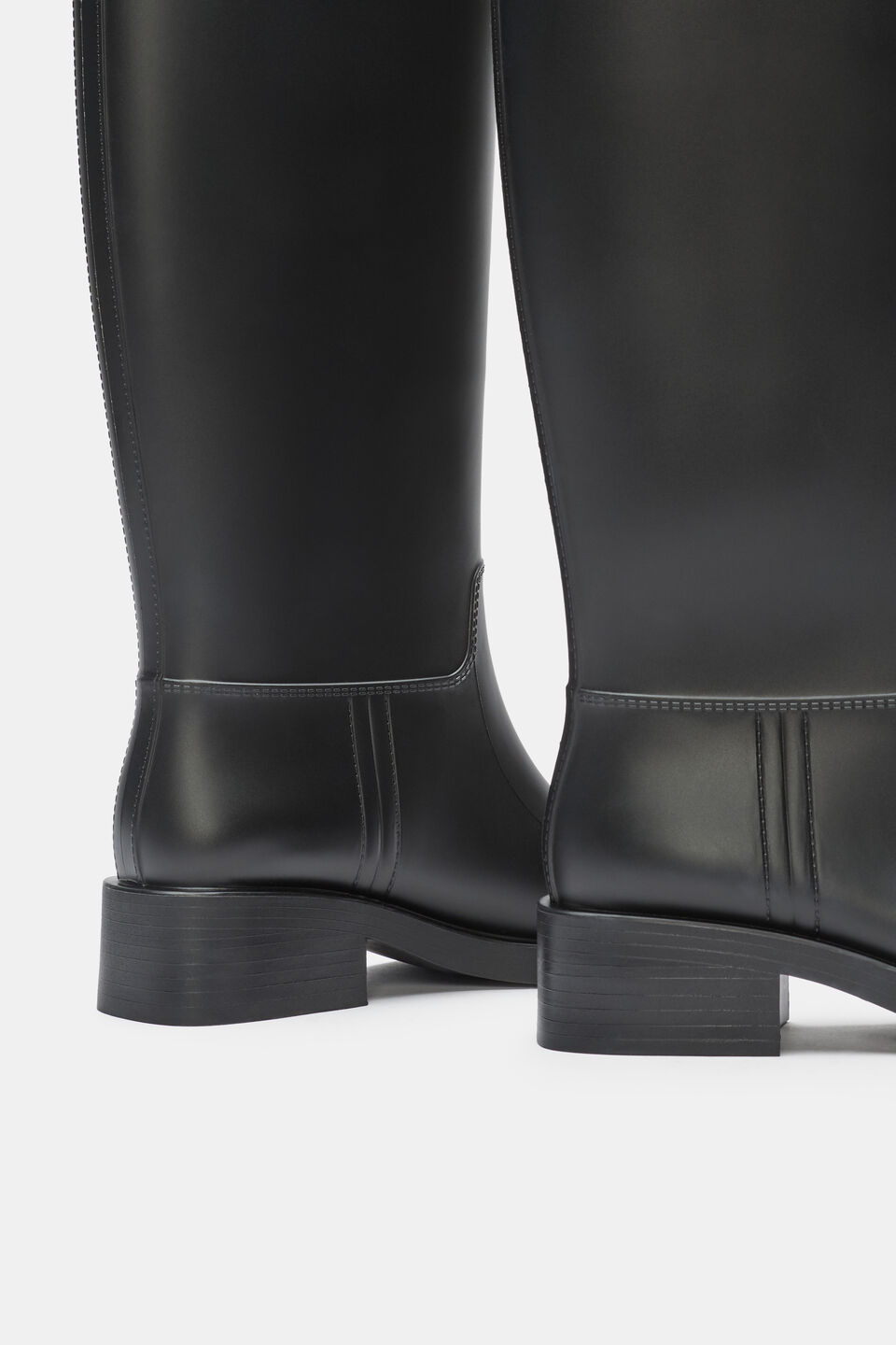 Freya Knee High Rainboot  Black