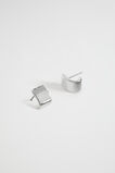 Mini Rectangle Stud  Silver  hi-res