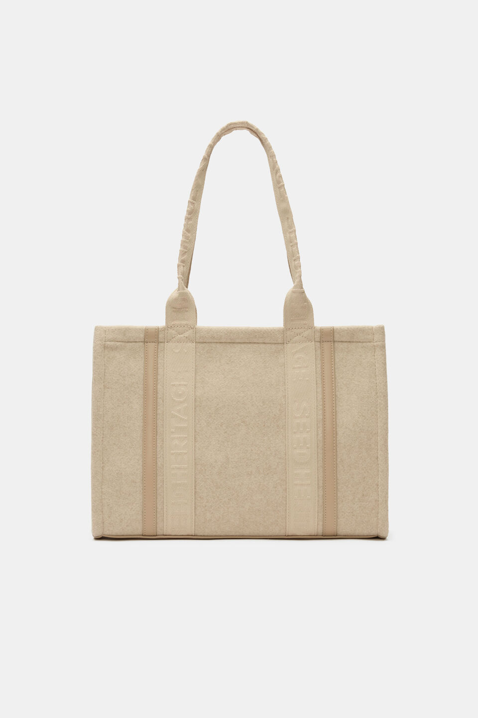 Felt Tote  Sandstone