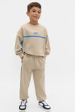 Sports Stripe Logo Sweat  Milk  hi-res