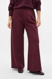 Easy Wide Leg Pant  Plum Red  hi-res
