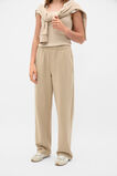 Roll Waist Logo Track Pant  Sandstone  hi-res