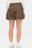 Spot Bubble Skort  Chocolate  hi-res