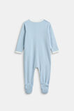 Logo Snap Jumpsuit  Powder Blue  hi-res