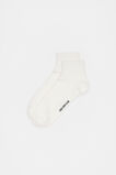 Cushioned Logo Ankle Sock  Cream Navy  hi-res