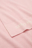Rib Knit Logo Scarf  Pale Blossom  hi-res