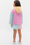 Colourblock Logo Spray Jacket  Candy Pink  hi-res