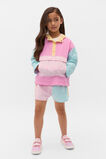 Colourblock Logo Spray Jacket  Candy Pink  hi-res