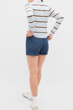 Polo Collar Knit Sweater  Cloud Grey Marle  hi-res