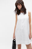 Core Linen Swing Mini Dress  Whisper White  hi-res