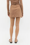 Suede Mini Skirt  Amaretto  hi-res