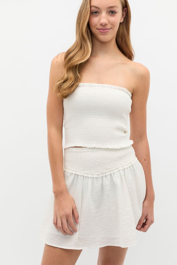 Shirred Top  Canvas  hi-res