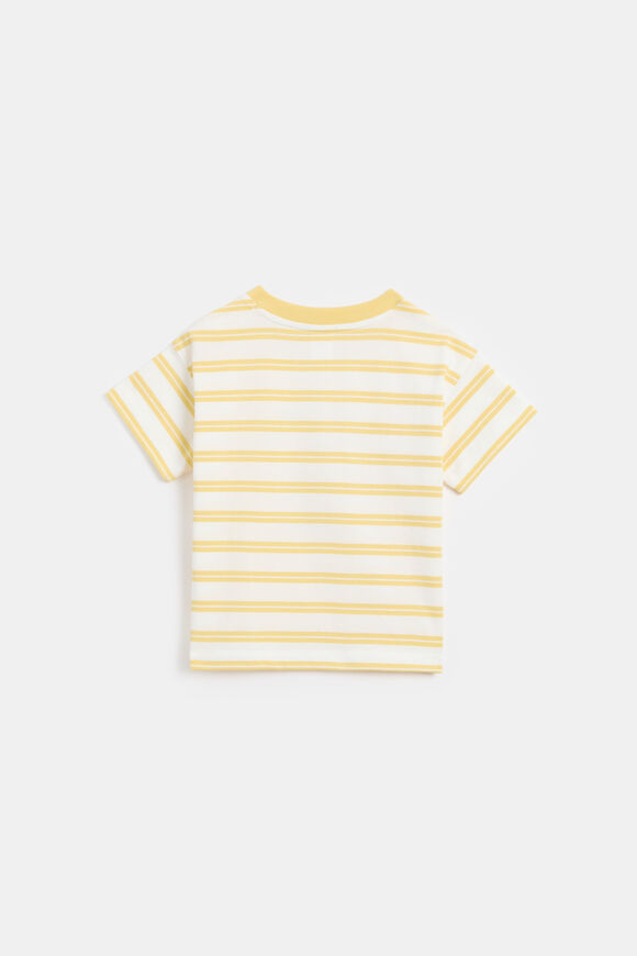 Stripe Western Tee  Pale Banana  hi-res