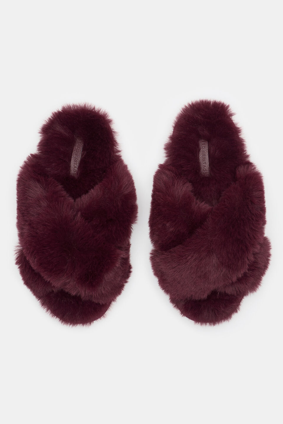 Slippers  Plum Red