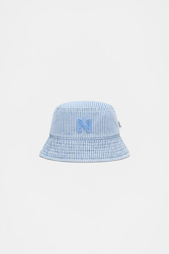 Blue Mini Initial Bucket Hat  N  hi-res